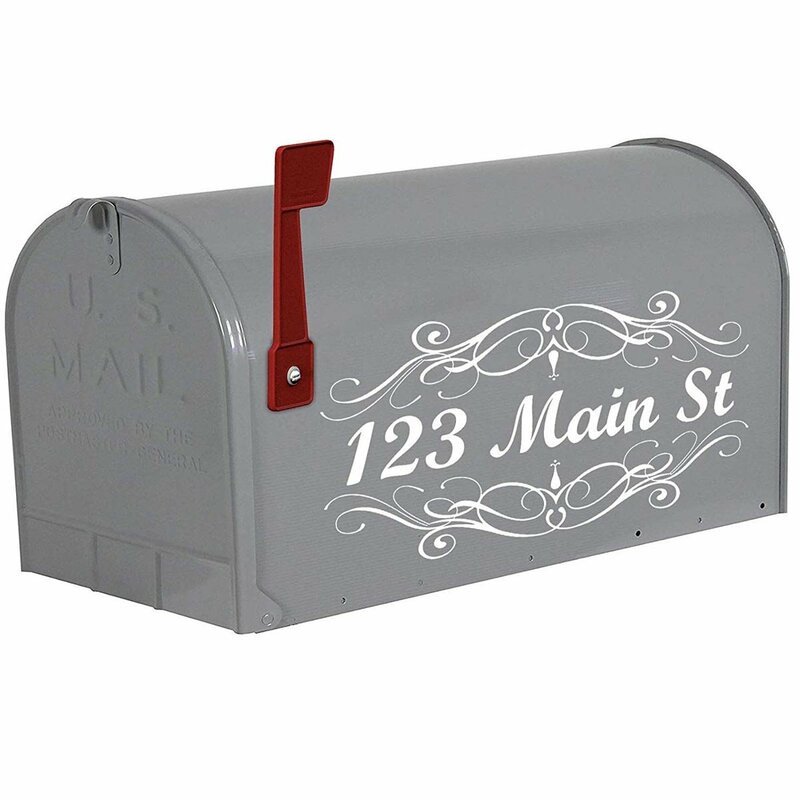 Vwaq Custom Letters Personalized Decals Street Address